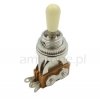 Guitar switch Les Paul style nickiel/ivory